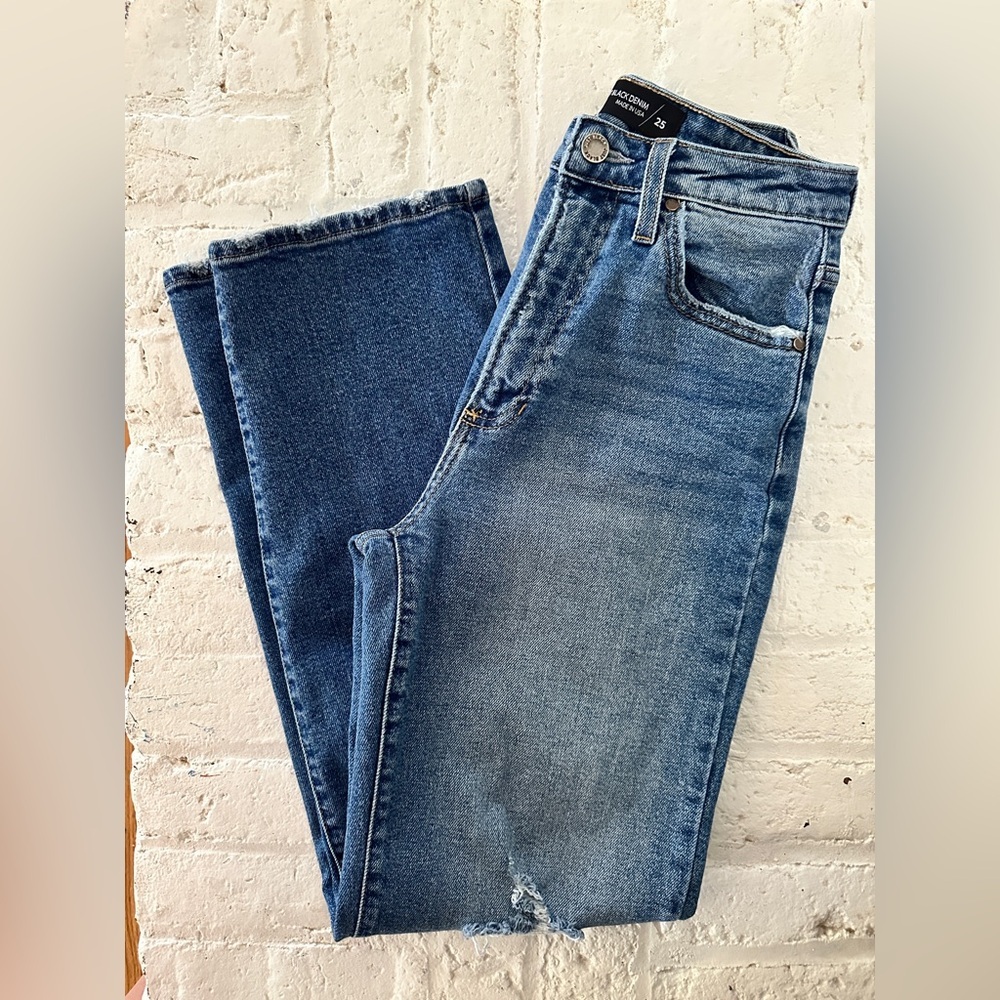Just Black Women's Straight Leg Jeans - Blue